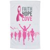 View Image 1 of 1 of Full Colour Microfibre Velour Sport Towel - 11 inches x 18 inches