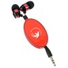 View Image 1 of 4 of Heavy Metal Retractable Ear Buds