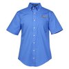 View Image 1 of 3 of Crown Collection Solid Broadcloth Short Sleeve Shirt - Men's