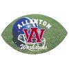 View Image 1 of 2 of Felt Football Magnet - 3" x 5"