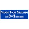 View Image 1 of 1 of Rectangle Sticker - 2" x 6"