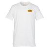 View Image 1 of 2 of Gildan Lightweight T-Shirt - Men's - White - Embroidered