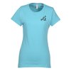 View Image 1 of 2 of Fruit of the Loom Sofspun T-Shirt - Ladies' - Colours - Screen