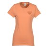 View Image 1 of 2 of Fruit of the Loom Sofspun T-Shirt - Ladies' - Colours - Embroidered