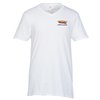 View Image 1 of 2 of Fruit of the Loom Sofspun V-Neck T-Shirt - Men's - White - Embroidered