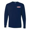 View Image 1 of 1 of Jerzees Dri-Power 50/50 LS T-Shirt - Men's - Colours - Embroidered