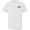 View Image 1 of 1 of Jerzees Dri-Power 50/50 T-Shirt - Men's - White - Embroidered