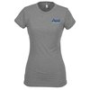 View Image 1 of 2 of Next Level Poly/Cotton Tee - Ladies' - Embroidered