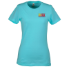 View Image 1 of 1 of Next Level Fitted Crew T-Shirt - Ladies' - Embroidered