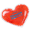 View Image 1 of 2 of Shaped Mini Aqua Pearls Hot/Cold Pack - Heart