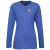 View Image 1 of 3 of Primease Tri-Blend Long Sleeve Tee - Ladies' - Embroidered