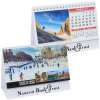 View Image 1 of 6 of Scenes of Canada Desk Calendar - French/English