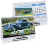 View Image 1 of 6 of Classic Cars Desk Calendar