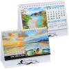 View Image 1 of 6 of Sun, Sand & Surf Desk Calendar