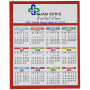 View Image 1 of 2 of Colourful Calendar Magnet