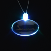 View Image 1 of 5 of Light-Up Pendant Necklace - Oval