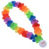 View Image 1 of 2 of Flower Lei Necklace - Multicolour