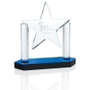 View Image 1 of 1 of Acrylic Floating Star Award