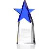View Image 1 of 2 of Colourful Star Crystal Award