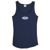 View Image 1 of 2 of Everyday Cotton Tank Top - Ladies' - Colours - Embroidered