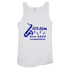 View Image 1 of 2 of Everyday Cotton Tank Top - Ladies' - White - Screen