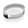 View Image 1 of 1 of Oval Acrylic Paperweight