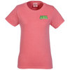 View Image 1 of 3 of Comfort Colors Garment Dyed Cotton T-Shirt - Ladies' - Embroidered
