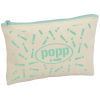 View the Chroma Zip Cotton Pouch - 5" x 7-1/4"