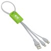 View Image 1 of 2 of Tag Along Duo Charging Cable with USB Type-C