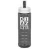 View Image 1 of 2 of Flip Out Ringed Infuser Sport Bottle - 26 oz. - Colours