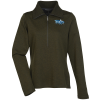 View Image 1 of 3 of Stratton Wool Blend 1/2-Zip Knit Pullover - Ladies'