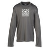 View Image 1 of 3 of Zone Performance Long Sleeve Tee - Youth - Screen