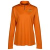 View Image 1 of 3 of Zone Performance 1/4-Zip Pullover - Ladies'