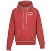 View Image 1 of 3 of King Athletics Contrast Stitch Hooded Sweatshirt - Screen