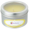 View Image 1 of 2 of Zen Candle in Small Window Tin - 4 oz. - Cloud 9
