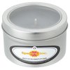 View Image 1 of 2 of Zen Candle in Small Window Tin - 4 oz. - Revive