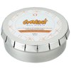 View Image 1 of 2 of Zen Candle in Large Silver Push Tin - Invigorate