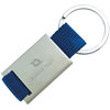 View Image 1 of 2 of Quadrangle Canvas Key Ring - Closeout
