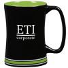 View Image 1 of 2 of Ring of Colour Coffee Mug - 13 oz.