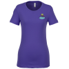 View Image 1 of 3 of Next Level Ideal Crew T-Shirt - Ladies' - Embroidered