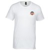 View Image 1 of 3 of Gildan Tri-Blend T-Shirt - Men's - White - Embroidered