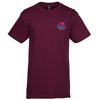 View Image 1 of 3 of M&O Gold Soft Touch T-Shirt - Colours - Embroidered