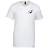 View Image 1 of 3 of Gildan Tri-Blend T-Shirt - Men's - White - Screen