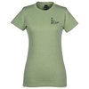 View Image 1 of 3 of M&O Fine Blend T-Shirt - Ladies' - Screen