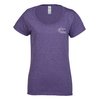 View Image 1 of 3 of Gildan Softstyle Scoop Neck T-Shirt - Ladies' - Colours - Screen