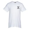 View Image 1 of 3 of M&O Fine Jersey T-Shirt - Men's - White - Screen