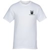 View Image 1 of 3 of M&O Gold Soft Touch T-Shirt - White - Screen