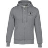 View Image 1 of 3 of Threadfast Tri-Blend French Terry Full-Zip Hoodie - Screen