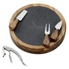 View Image 1 of 3 of Normandy Swivel Base Cheese and Wine Set