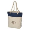 View Image 1 of 3 of Henley 16 oz. Cotton Rope Tote - Embroidered